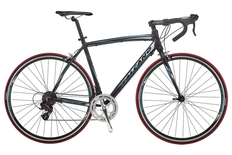 Salcano XRS066 Road Sports Bike Black and Blue